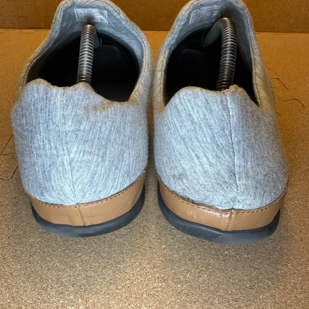 Strive Basel Slippers Men 11 Grey Quilted Orthotic Comfort Slip On Loafers Shoes